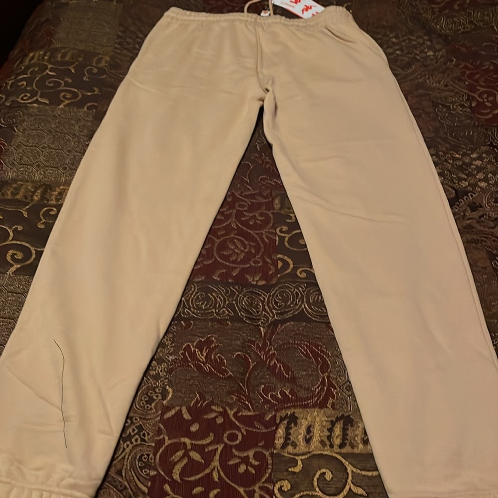 Kappa Terry Lined Elastic Ankle Sweatpants - Picture 7 of 7